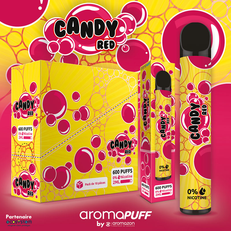 Candy Red AromaPuff